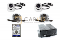 Комплект видеонаблюдения для карьерной техники (стандарт)
