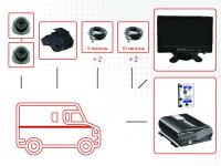 Комплект видеонаблюдения для машин инкассации Мовирег