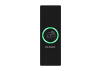 B70SL BLACK - бесконтактная накладная кнопка с подсветкой