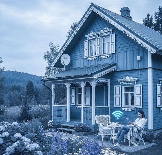 Подключение интернета для дачи в 2026 году.